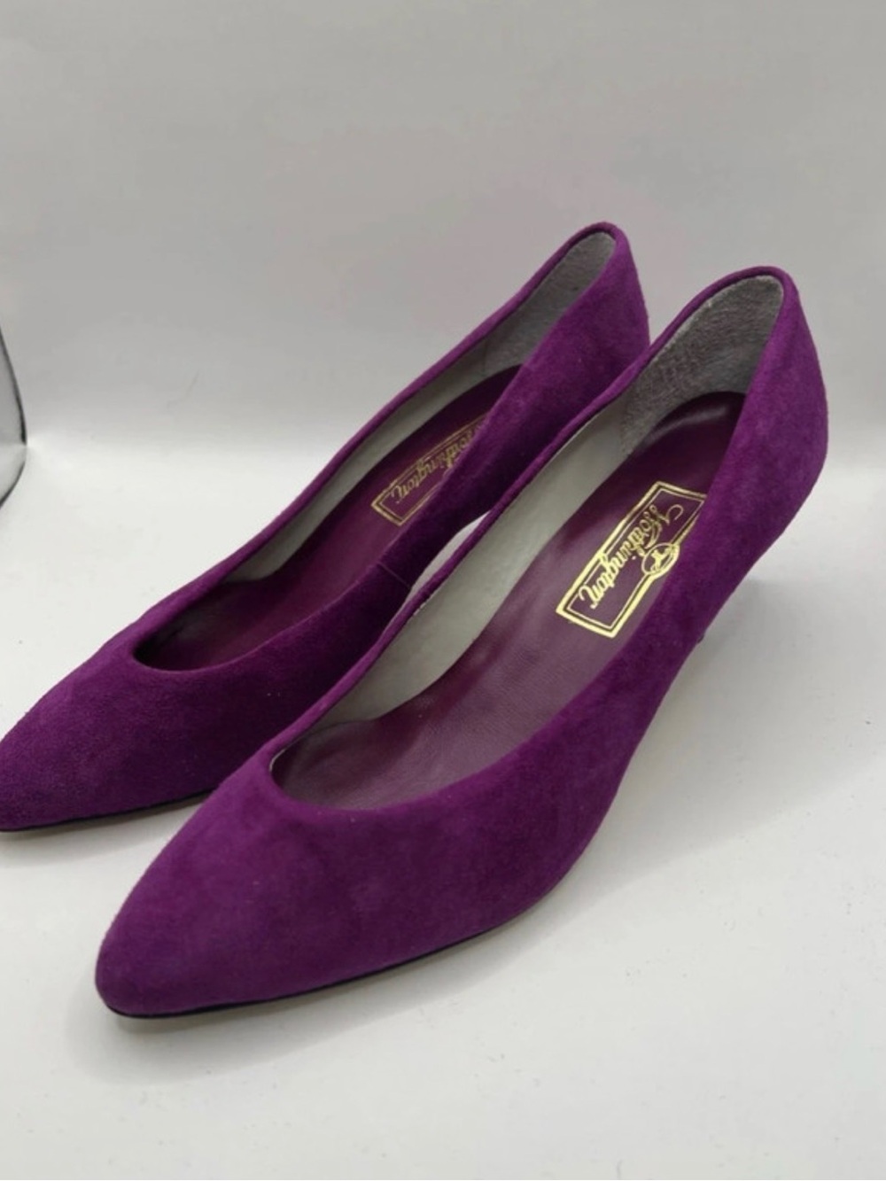 Worthington Women’s Fuchsia Suede Heels